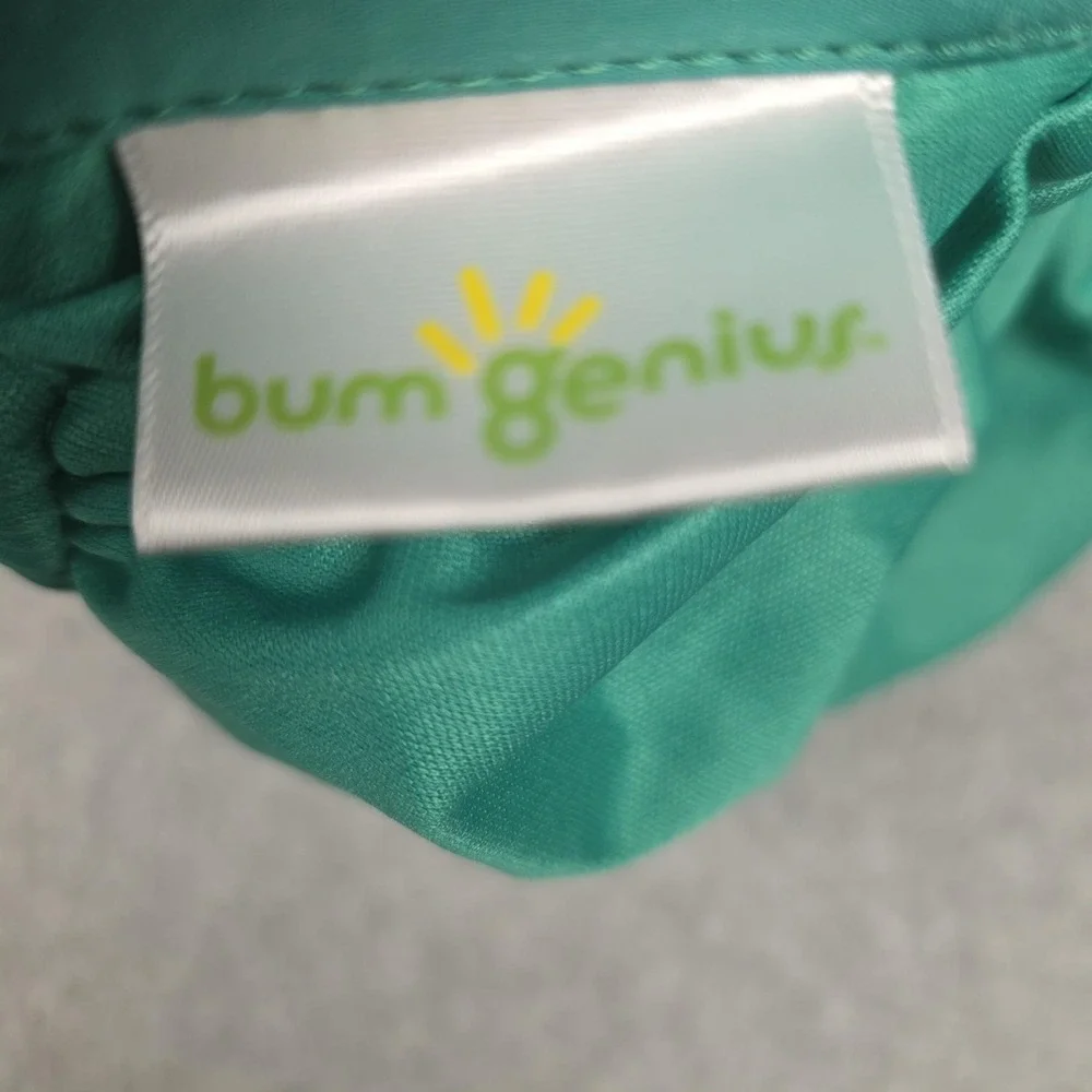 BumGenius Buttons Reusable Cloth Diapers Lot 4 OSFM Newborn‎ USA Multicolor